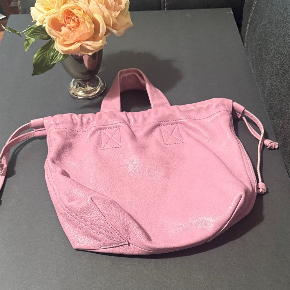 Madewell Purple Leather Tote